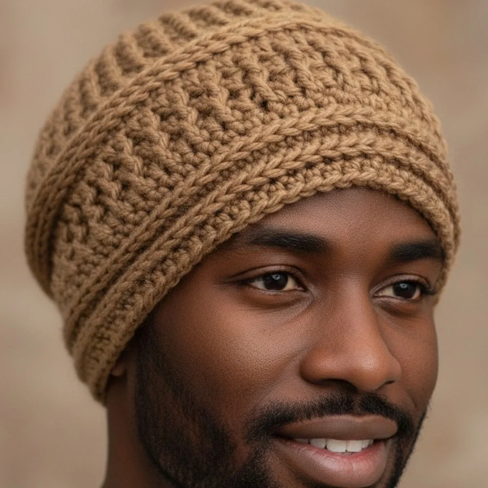 NEW Boho Luxe Handmade Crochet Beanie | Warm, Textured & Timeless